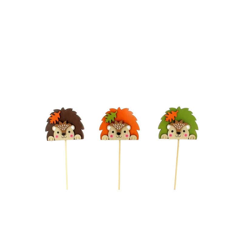 Paquet de 12 pics "herisson" (assortiment 3 couleurs) - Choupi - Accessoires - Grossiste Paquet de 12 pics "herisson" (assortiment 3 couleurs) - Choupi - Accessoires - Grossiste