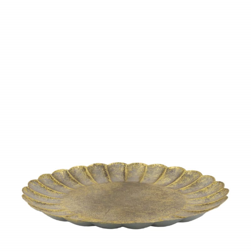 Plateau rond en métal - Fournisseur fleuriste - Décoration - Grossiste fleuriste Plateau rond en métal - Fournisseur fleuriste - Décoration - Grossiste fleuriste