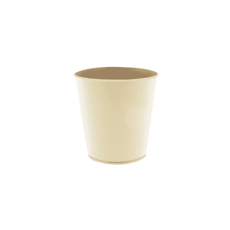 Cache-pot en zinc crème mat 3 tailles - Akaa - Contenants - Grossiste