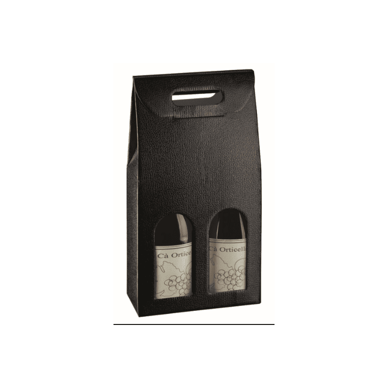 Coffret noir pour bouteille 2 tailles - Chai - Emballage - Grossiste Coffret noir pour bouteille 2 tailles - Chai - Emballage - Grossiste