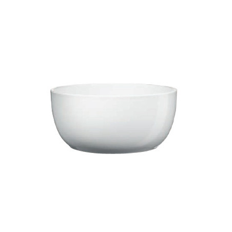 Coupe blanche D. 23 x H. 10cm - Basel - Contenants - Grossiste