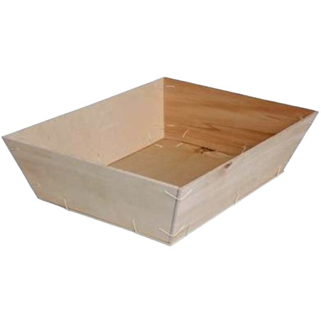 Barquette en bois beige plusieurs tailles - Blanchet