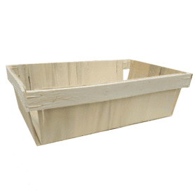 Barquette en peuplier - Bourich - Panier garni - Grossiste