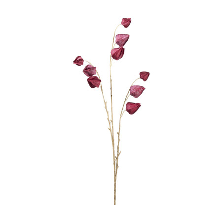 Physalis artificiel 3 branches 96cm 2 couleurs - Bouki - Décoration - Grossiste