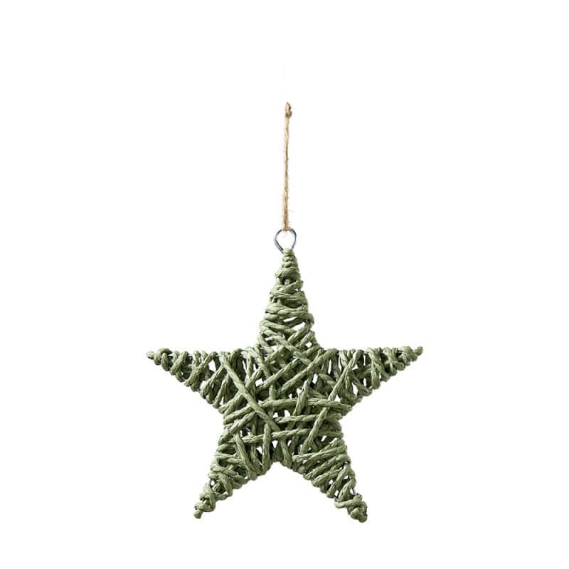 Paquet de 8 étoiles en jute - Cygnus - Décoration - Grossiste Paquet de 8 étoiles en jute - Cygnus - Décoration - Grossiste