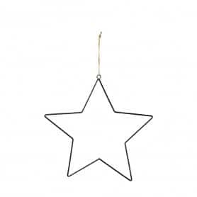 Sachet de 5 suspensions étoile en métal - Algedi - Décoration - Grossiste
