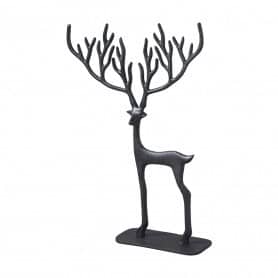 Décoration Cerf sur socle métal 2 tailles - Diphda - Décoration - Grossiste