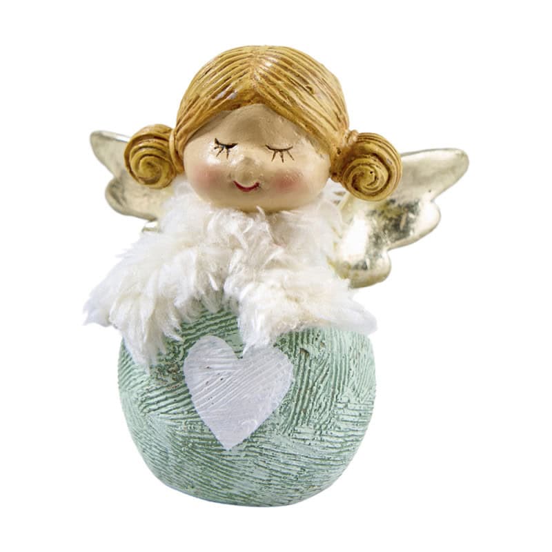 Boite de 4 anges H. 7.5cm - Felis - Décoration - Grossiste Boite de 4 anges H. 7.5cm - Felis - Décoration - Grossiste