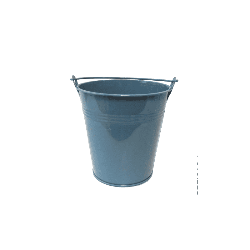Seau en zinc D. 13 x H. 12.5cm 3 couleurs - Nebula - Contenants - Grossiste Seau en zinc D. 13 x H. 12.5cm 3 couleurs - Nebula - Contenants - Grossiste