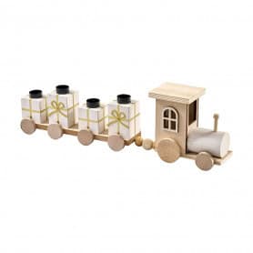 Train décoratif avec cadeaux - Poklon - Décoration - Grossiste