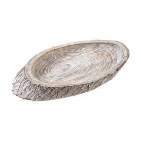 Plateau brut en bois blanchi - Meseta - Décoration - Grossiste