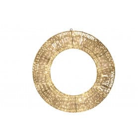 Couronne lumineuse en LED D. 50cm - Oréole - Décoration - Grossiste