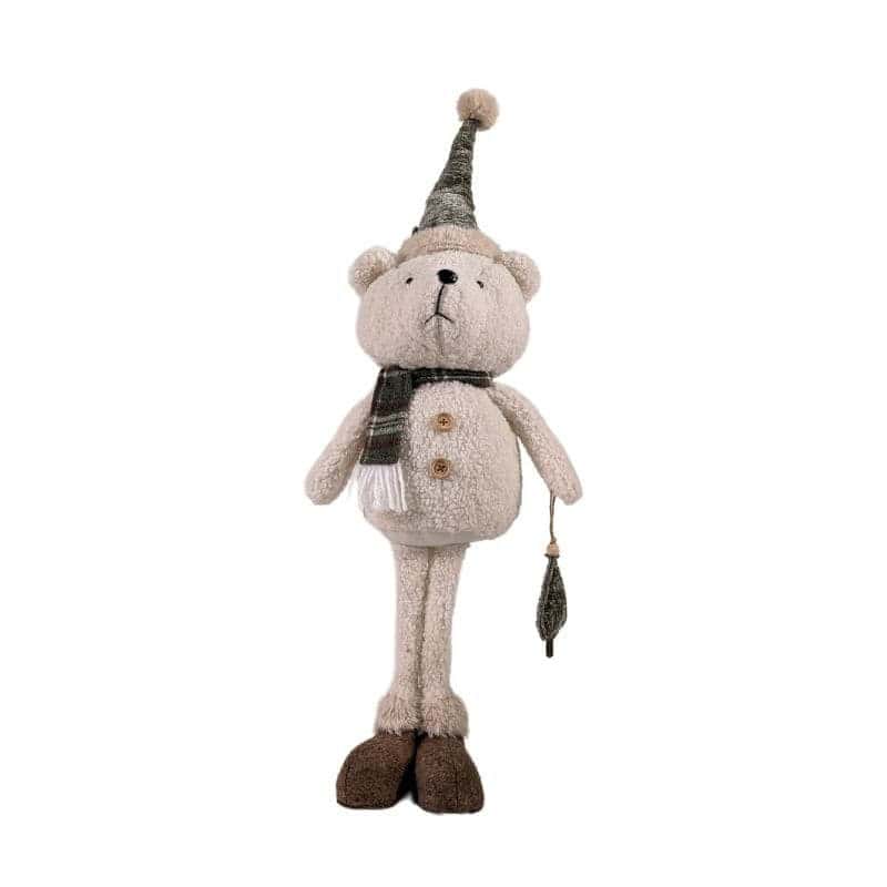 Peluche ourson - Renaud Distribution - Grossiste fleuriste - Decoration de noël