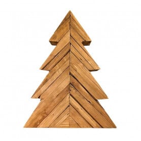 Sapin en bois - grossiste fleuriste - Décoration de Noël - Décoration - Fournisseur fleuriste
