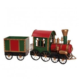 Train en métal décoration noël grossiste