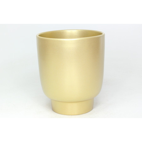 Cache-pot blanc céramique contenant grossiste fleuriste