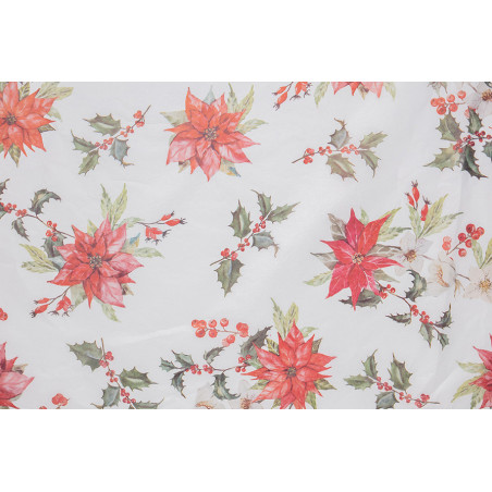 Rouleau de papier de soie imprimé 0.50x50M - Stella - Emballage - Grossiste