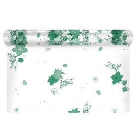 Rouleau de polypro imprimé 35µ vert - Autumn - Emballages - Grossiste