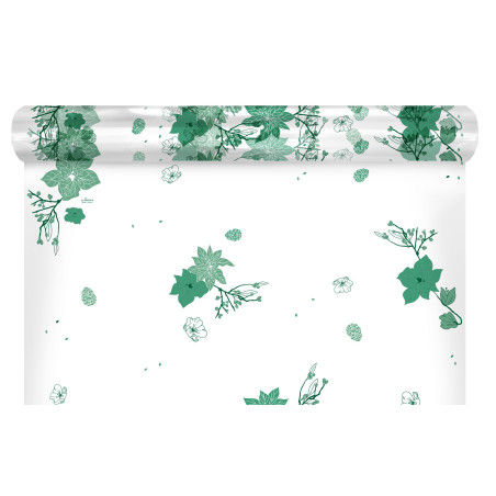 Rouleau de polypro imprimé 35µ vert - Autumn - Emballages - Grossiste
