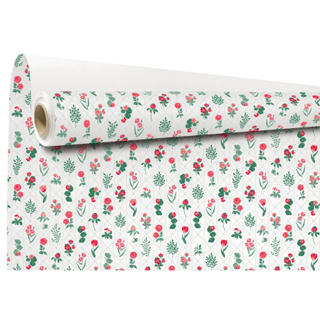 Rouleau de kraft imprimé 0.80x40M - Ysaline - Emballages - Grossiste