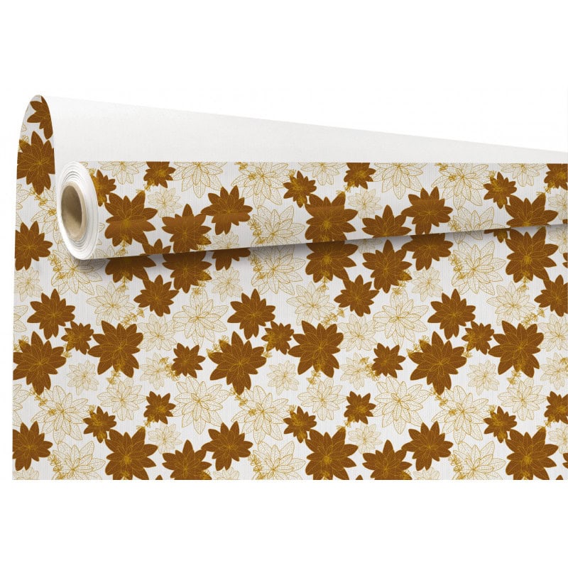 Rouleau de kraft imprimé 0.80x40M - Fanette - Emballages - grossiste Rouleau de kraft imprimé 0.80x40M - Fanette - Emballages - grossiste