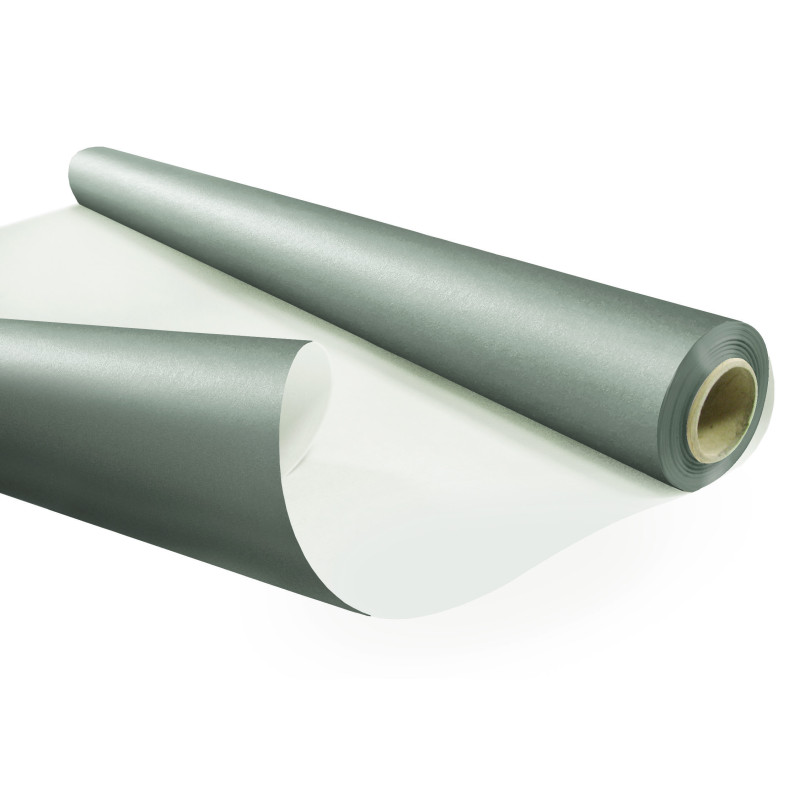 Rouleau de kraft métallisé 0.80x25M - Gardon - Emballage - Grossiste