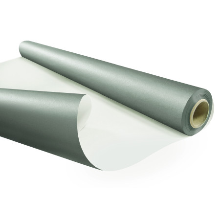 Rouleau de kraft métallisé 0.80x25M - Gardon - Emballage - Grossiste