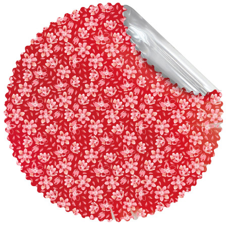Paquet de 80 collerettes métallisées (assortiment 4 couleurs) - Lena - Emballage - Grossiste