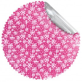 Paquet de 80 collerettes métallisées (assortiment 4 couleurs) - Lena - Emballage - Grossiste