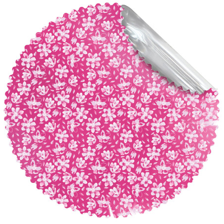 Paquet de 80 collerettes métallisées (assortiment 4 couleurs) - Lena - Emballage - Grossiste