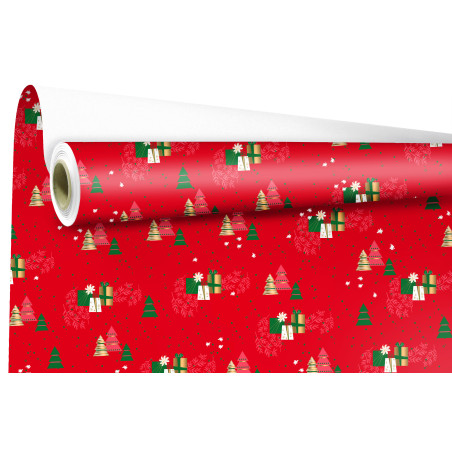 Rouleau de papier cadeau 0.70x50M - Ellena - Emballage - Grossiste
