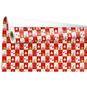 Rouleau de papier cadeau 0.70x50M - Shiny - Emballage - Grossiste
