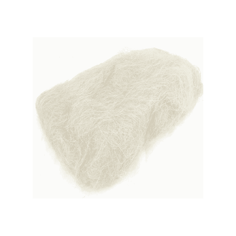 Sachet de 250gr de Sisal blanc - Composer - Grossiste Sachet de 250gr de Sisal blanc - Composer - Grossiste