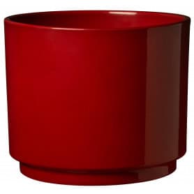 Cache-pot rouge plusieurs tailles - Oslo seventies - Contenants - Grossiste
