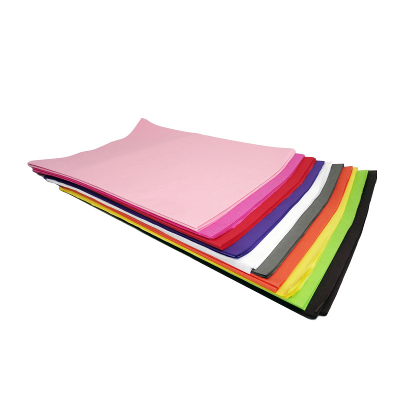 Mousseline 480 feuilles emballage grossiste plusieurs coloris