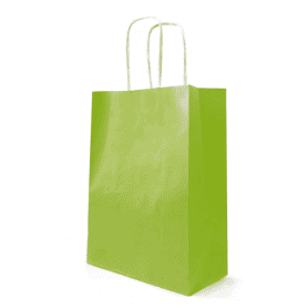 Paquet de 50 sacs kraft vert 3 tailles - Balto - Emballages - Grossiste