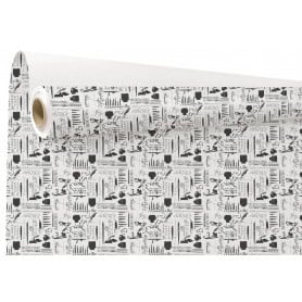 Rouleau de papier cadeau 0.70x50M - Kaligrafi - Emballage - Grossiste