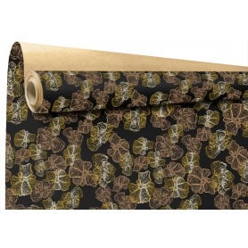 Rouleau de papier cadeau 0.70x50M - Spirale - Emballage - Grossiste