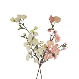 Branche de cerisier artificielle droite 2 couleurs - Gravona - Grossiste