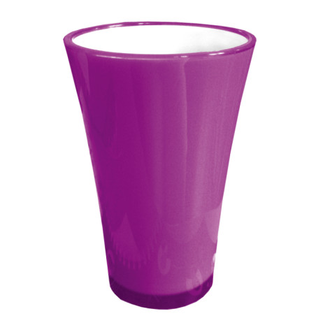 vase plastique fizzy  d. 20,4 x h. 35 cm agencement magasins