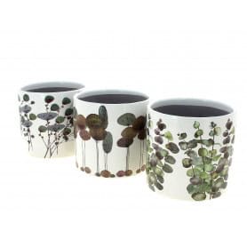 Cache-pot phalaeno (assortiment 3 couleurs) - Scarpe - Contenants - Grossiste