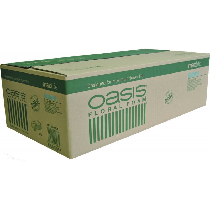 Mousse Oasis Instant mousse florale - mousse fleuriste Mousse Oasis Instant mousse florale - mousse fleuriste