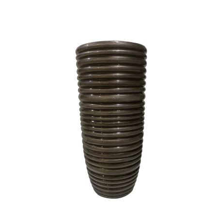 Vase en résine bicolore - Cerceaux - Contenants - Grossiste