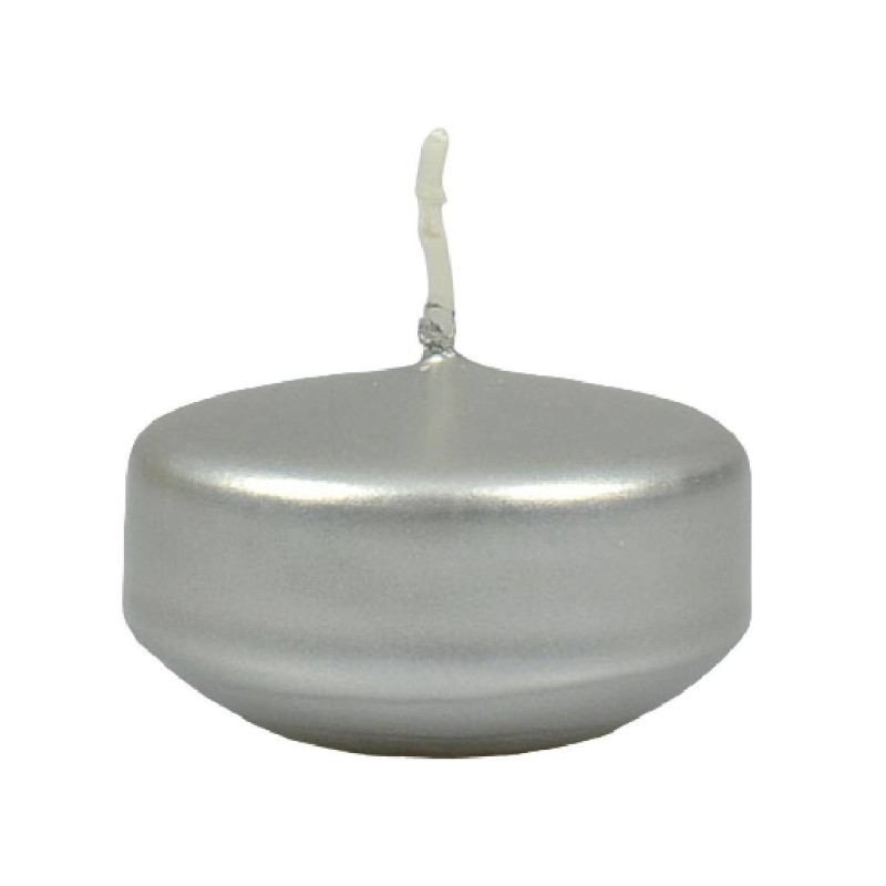 Paquet de 8 bougies flottantes 2 couleurs - Darwin - Grossiste