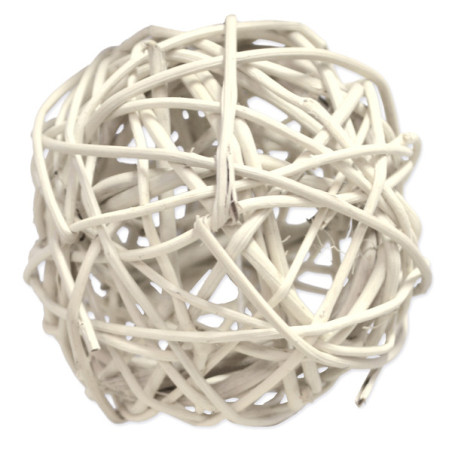 Boule osier D. 4 CM - Zeff - Décoration - Grossiste