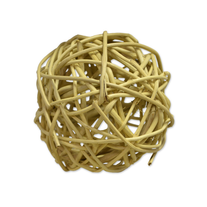 Boule osier D. 4 CM - Zeff - Décoration - Grossiste