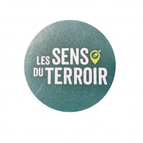 Rouleau de 1000 étiquettes adhésives - Sens du Terroir - Grossiste