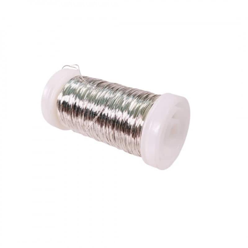 Bobine de fil métal brillant 100gr - Bildi - Fils métalliques - Grossiste