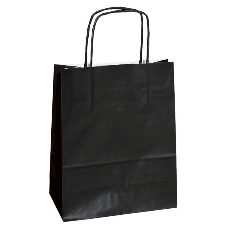 Sacs kraft noir emballage grossiste fleuriste