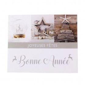 Paquet de 12 cartes "Bonne année" - Créativ - Carterie - Grossiste